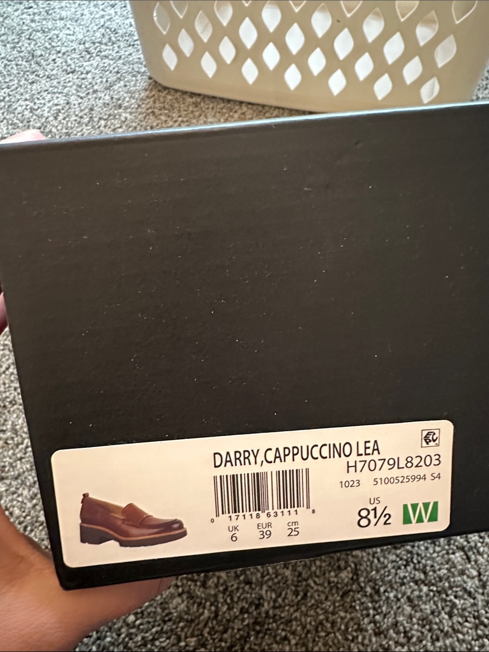 Darry Cappuccino Leather Women’s Loafers - Cappuccino - Picture 5 of 5